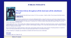 Desktop Screenshot of jubileeinitiative.org